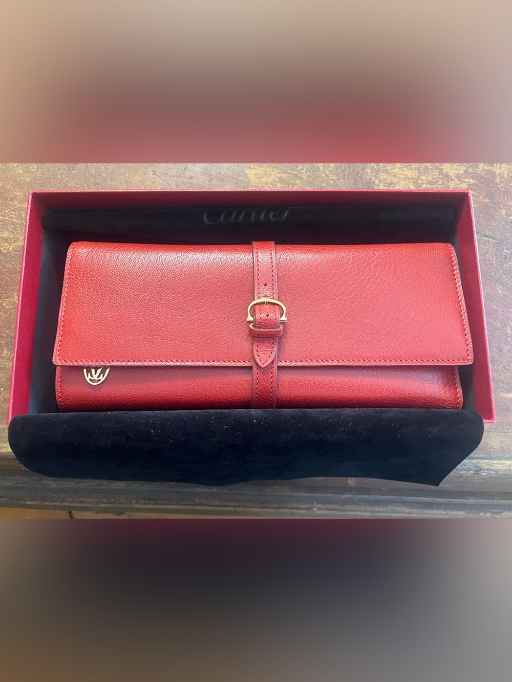 Authentic Cartier Jewel Clutch